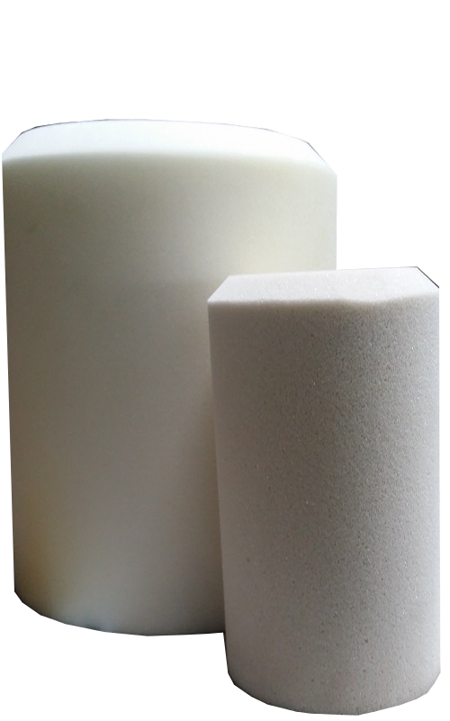 OBUS MOUSSE POLYETHER PE40 CAL32 DENSITE 30 D40 X L100MM