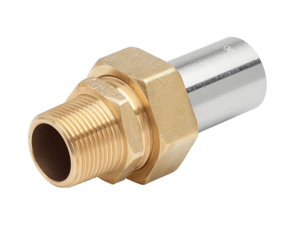 RACCORD 3 PIECES CAL15 M1/2" AC21.3 CONIQUE 6.25% RAC310 §