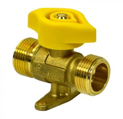 ROBINET 1/4 TOUR INSTAL INTERIEURE 20 B M 3/4" / M 3/4" A SOUDER CU18 NF115 ROB404