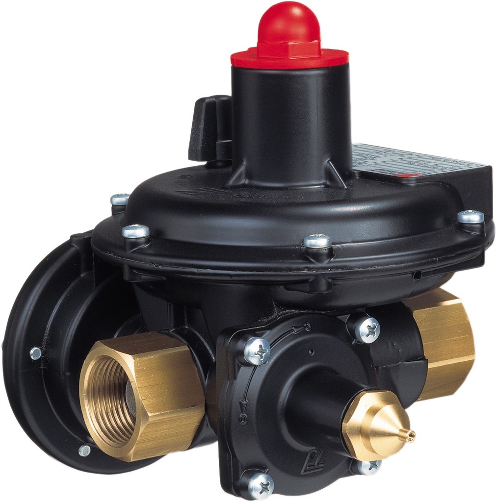 DETENDEUR R72-AP 300MB [260/360 MBAR] AVEC SECU F/F 1" TAMIS ENTRAXE 155MM §