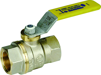 ROBINET TOURNANT SPHERIQUE GAZ F/F 1"1/2 PASSAGE TOTAL / 5 BAR NF078 ROB564 §