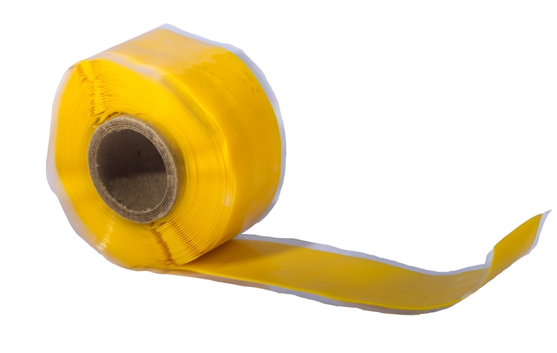 RUBAN DE PROTECTION ET REPARATION AUTO-ADHESIF JAUNE 3M ( SILICONE )