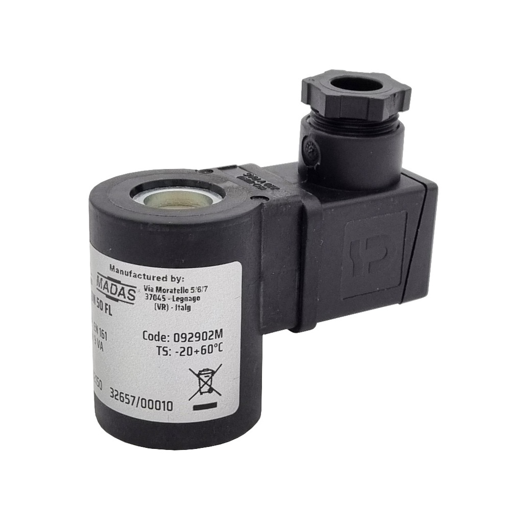 KIT BOBINE CONNECTEUR M16/RM DN65-DN200 230VCA