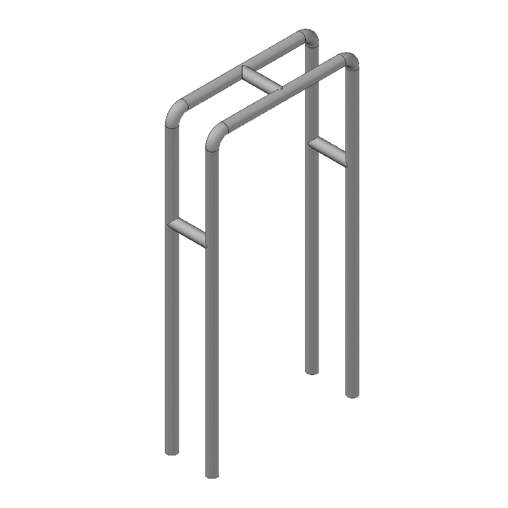 PROTECTION MECANIQUE S300 / H1500XL750XP250 MM / ACIER 40/49 GALVA