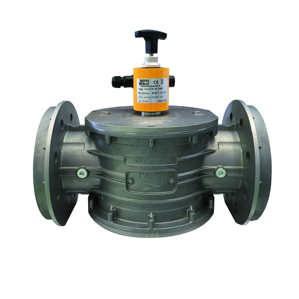 ELECTROVANNE RM  DN80 N.F. <550MB NFIP65 230V ENTRAXE 350 ELV018