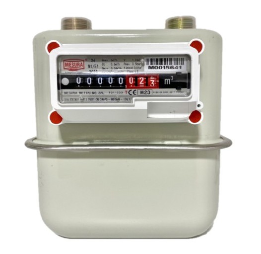 COMPTEUR MEMBRANE G4 CE MID 6 M3/H(N) 500MB M/M JPC20 ENT110 COMPT002