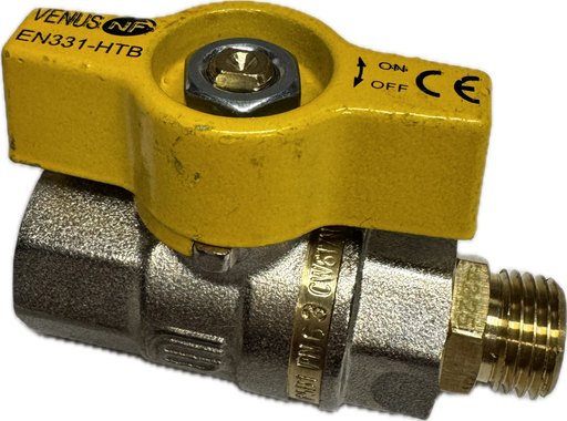 [AVISOR-TE/ROB] ROBINET PAPILLON NF078 1/4T MF 1/4" (ROBINET FF + MAMELON 1/4G COLLE EN ENTREE)  ROB904 §