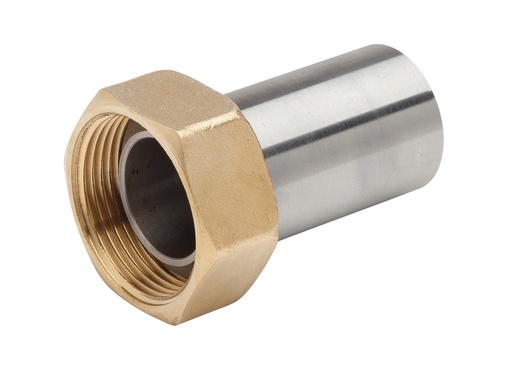 [BAN0190499] RACCORD 2 PIECES  ECROU G 3/4" - AC 21,3 AVEC JOINT NF540 RAC131 §