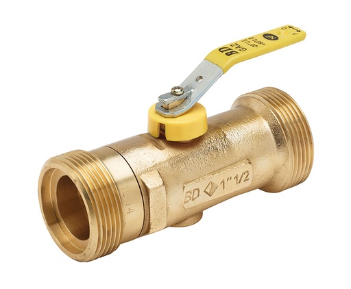 [BAN42013020] ROBINET D ARRET CAL20 500MB M/M JPG 1'' RAC20/27 POIGNEE NF NF078 ROC061 §