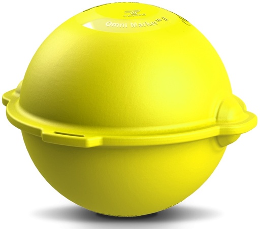 [RAD61/OMGAS-MK2] BOULES DE MARQUAGE RF RESEAU GAZ - JAUNE FREQUENCE 83,0KHZ - MK2